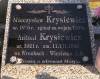Mieczysaw Krysiewicz died in the war 1939 and Antoni Krysiewicz - soldier AK murdered in Wronki prison in 1946